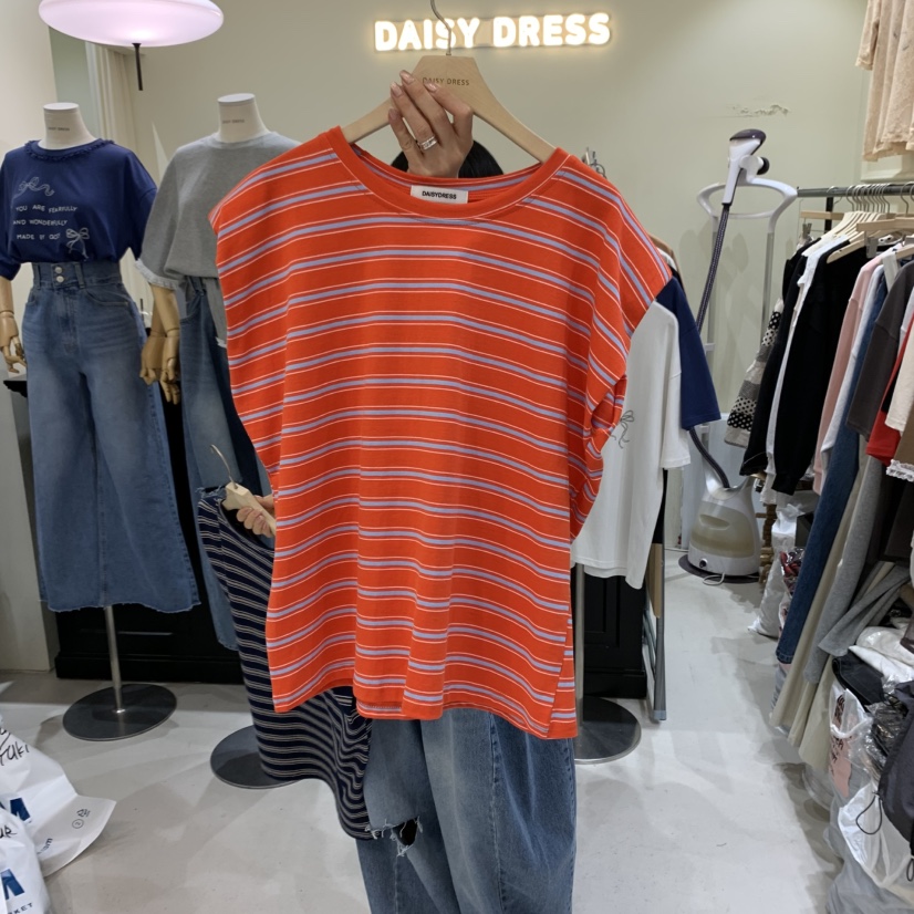 DAISY DRESS直郵韓國代購㊣女裝新品推薦休閑25春夏人氣T恤DAISY DRESST恤圖色3