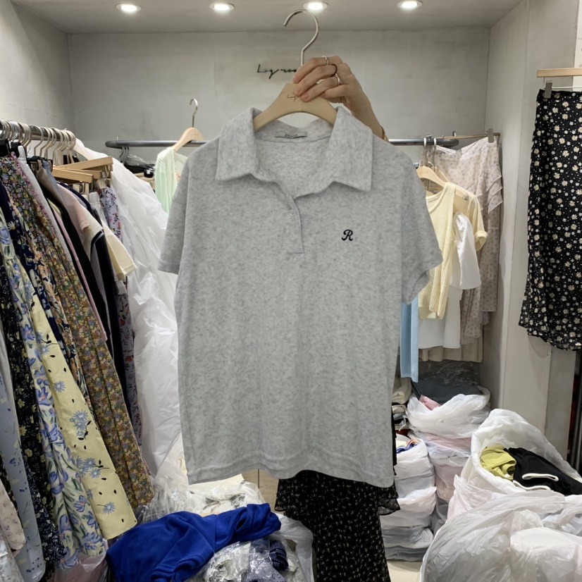 LOGROAD直郵韓國代購㊣女裝新款熱賣推薦休閑25春夏人氣T恤LOG ROADT恤圖色2