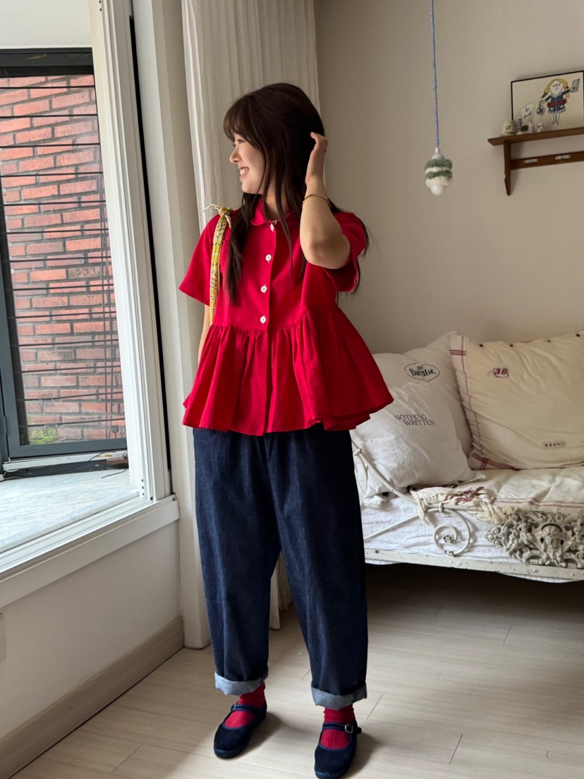 AT NOTE韓國直郵㊣女裝新款推薦人氣時尚25春夏熱賣牛仔褲AT NOTE牛仔褲