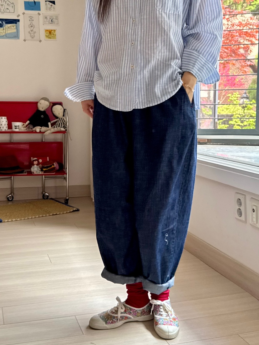 AT NOTE韓國直郵㊣女裝新款推薦人氣時尚25春夏熱賣牛仔褲AT NOTE牛仔褲