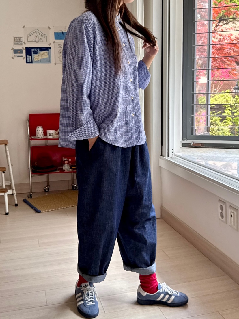 AT NOTE韓國直郵㊣女裝新款推薦人氣時尚25春夏熱賣牛仔褲AT NOTE牛仔褲