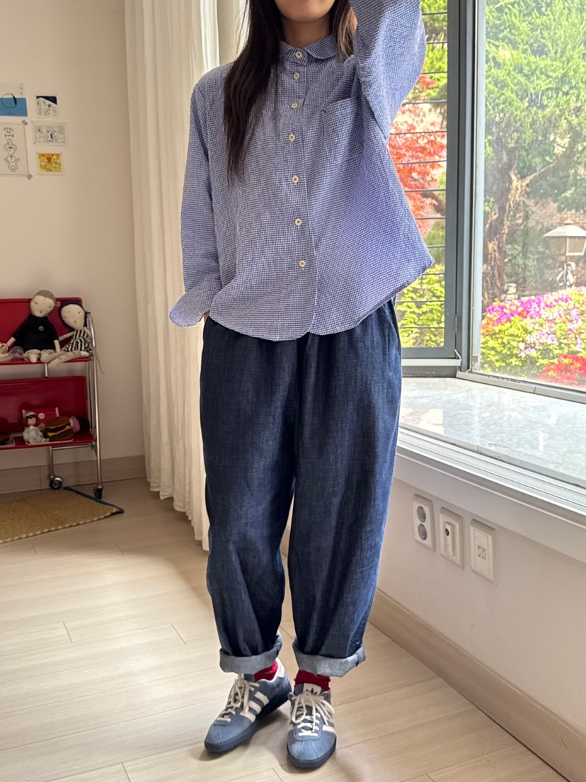 AT NOTE韓國直郵㊣女裝新款推薦人氣時尚25春夏熱賣牛仔褲AT NOTE牛仔褲