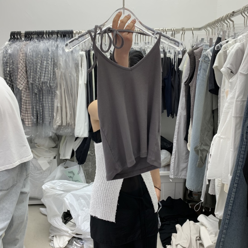 PADO韓國㊣直郵東大門代購女裝新品推薦休閑25春夏吊帶背心PADO吊帶/背心