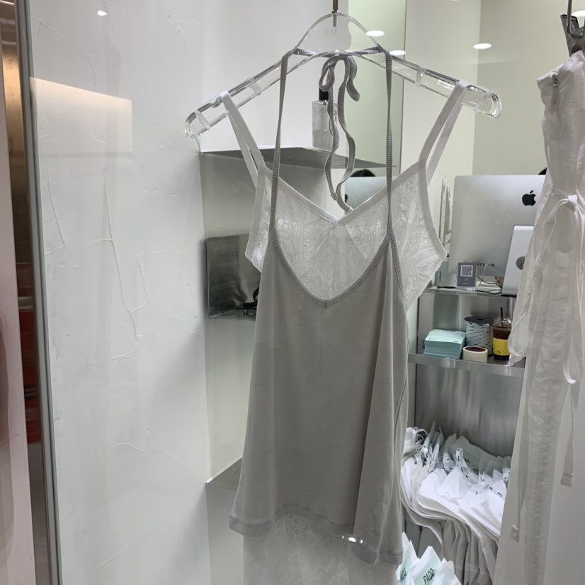 PADO韓國㊣直郵東大門代購女裝新品推薦休閑25春夏吊帶背心PADO吊帶/背心圖色2