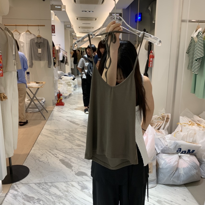 PADO韓國㊣直郵東大門代購女裝新品推薦休閑25春夏吊帶背心PADO吊帶/背心圖色4