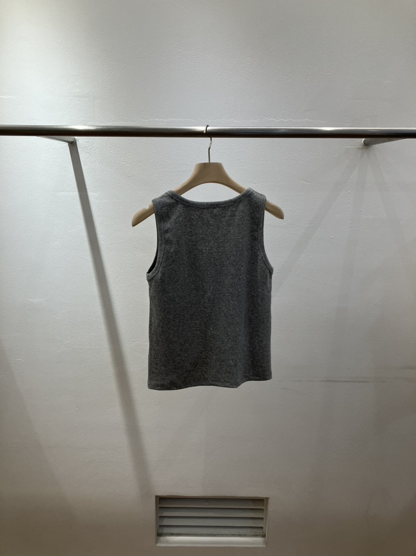 FL LANEL韓國直郵㊣東大門實拍女裝新品推薦休閑吊帶背心紐扣FL LANEL吊帶/背心