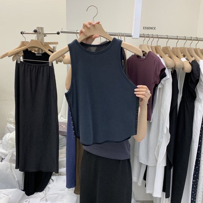 ESSENCE韓國㊣直郵東大門代購女裝新品時尚推薦人氣熱賣T恤ESSENCET恤圖色2