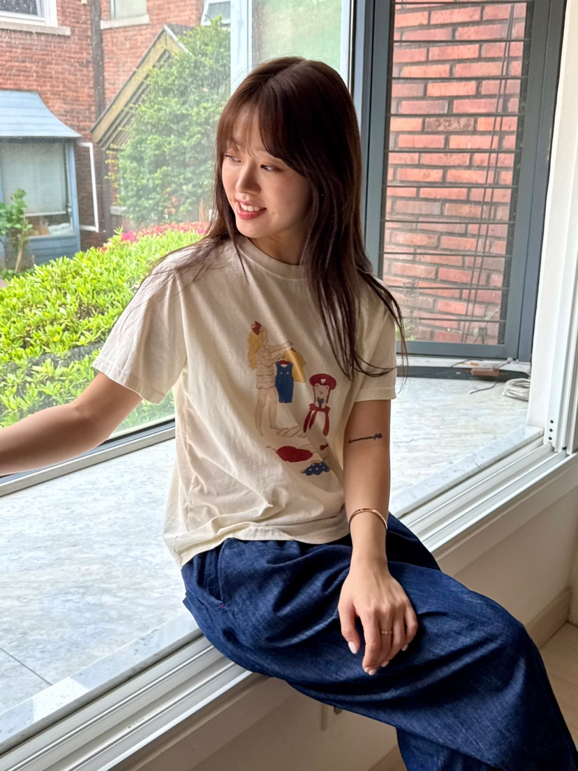 AT NOTE韓國直郵㊣東大門實拍女裝新品推薦休閑時尚人氣T恤AT NOTET恤