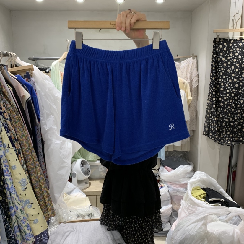 LOGROAD直郵韓國代購㊣女裝新品時尚熱賣人氣休閑25春夏短褲LOG ROAD短褲圖色2