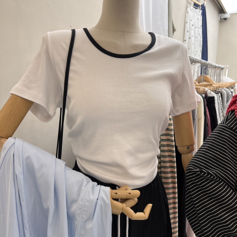 BREEZE韓國直郵㊣女裝新品休閑人氣熱賣25春夏時尚推薦T恤BREEZET恤圖色3