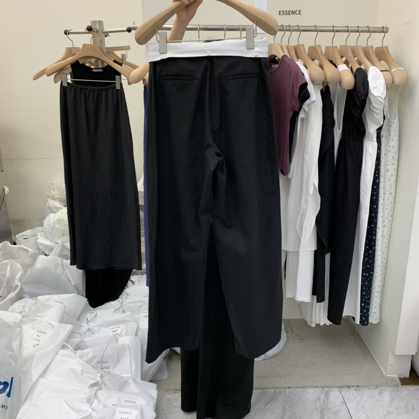 ESSENCE韓國直郵㊣女裝新品休閑25春夏時尚熱賣人氣推薦休閑褲ESSENCE休閑褲