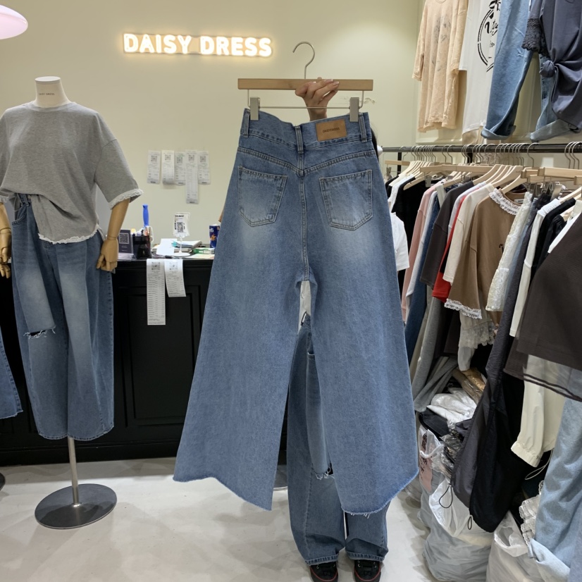DAISY DRESS韓國㊣直郵東大門代購女裝新品人氣休閑牛仔褲DAISY DRESS牛仔褲