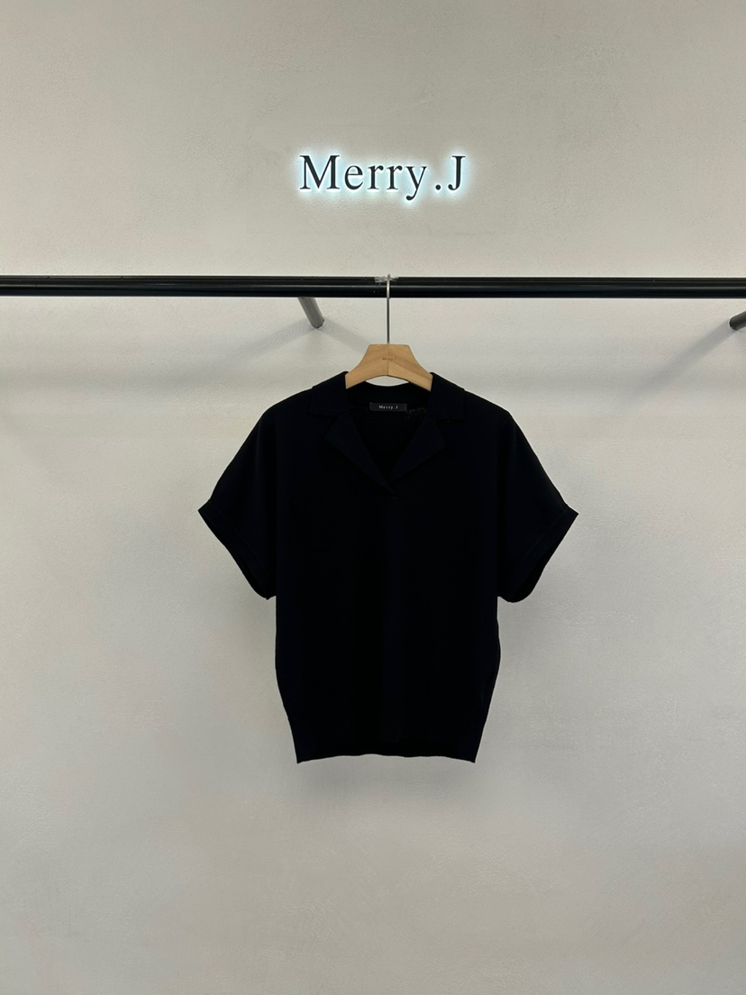 MERRY-J韓國㊣直郵東大門代購女裝新品時尚25春夏針織衫絲絨MERRY-J針織衫圖色3