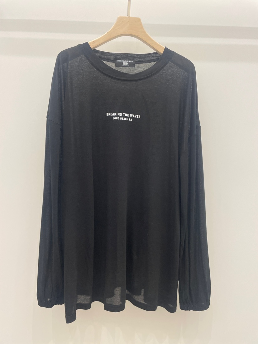 NYLON直郵韓國代購㊣女裝新款推薦25春夏時尚人氣休閑長袖T恤NYLON長袖T恤圖色3