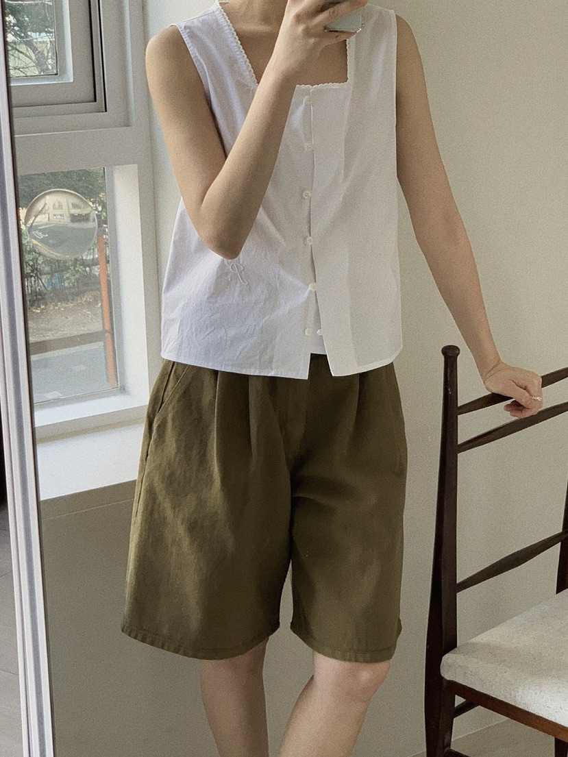 REGULARLY/PLACOR韓國㊣直郵東大門代購女裝新品推薦吊帶背心REGULARLY/PLACOR吊帶/背心
