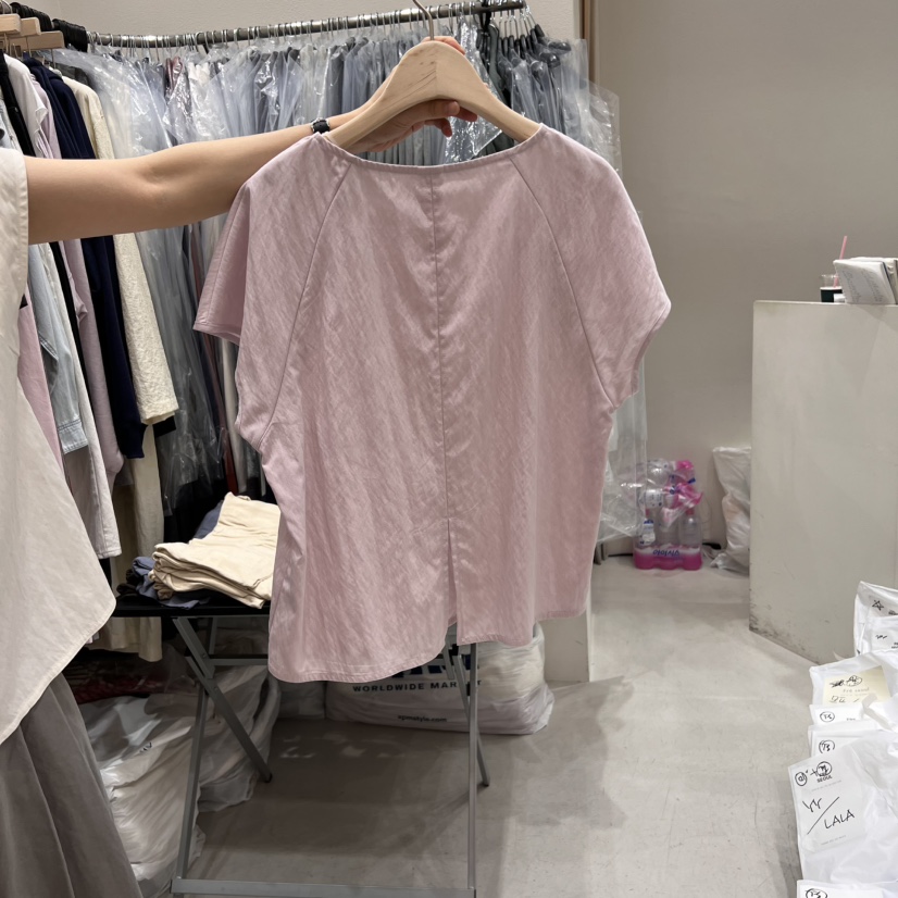 FRE韓國直郵㊣東大門實拍女裝新款人氣推薦時尚休閑襯衫蕾絲衫FRE襯衫/蕾絲衫