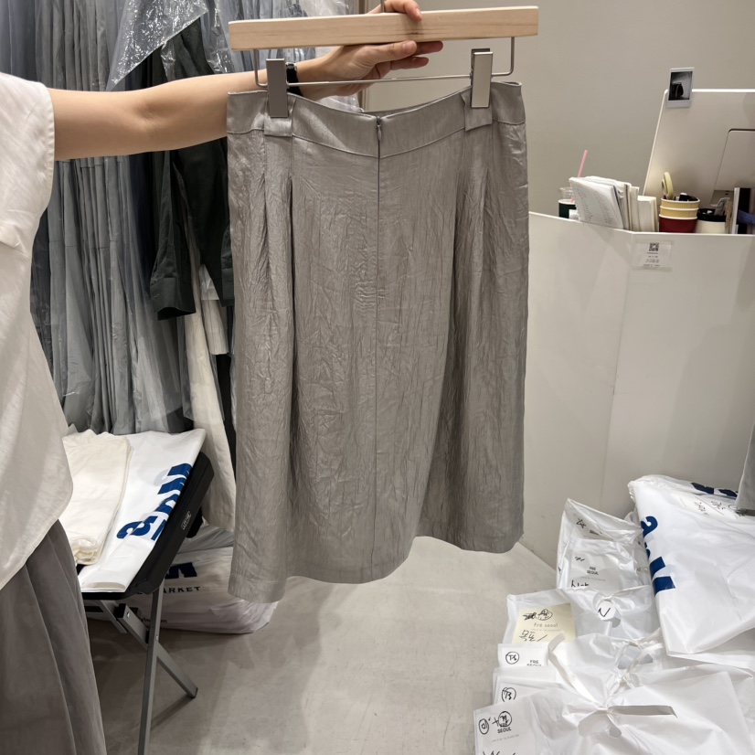 FRE韓國直郵㊣女裝新品人氣休閑熱賣時尚推薦25春夏半身裙中短裙FRE半身裙/中短裙
