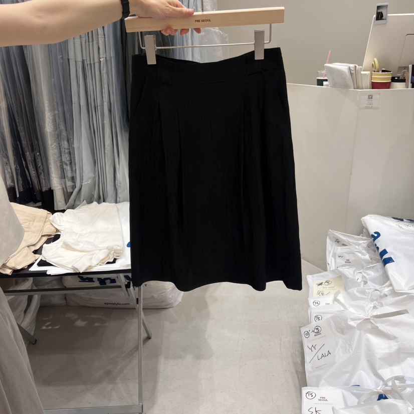 FRE韓國直郵㊣女裝新品人氣休閑熱賣時尚推薦25春夏半身裙中短裙FRE半身裙/中短裙圖色2