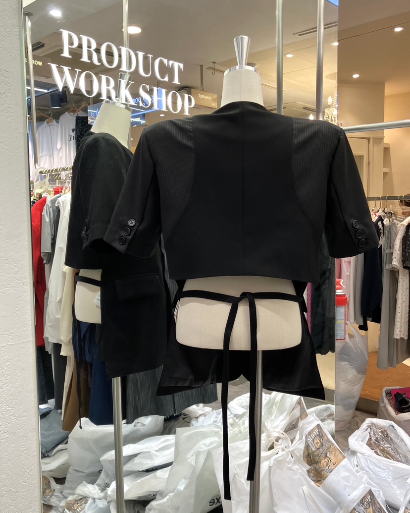 WORK SHOP韓國㊣直郵東大門代購女裝新品25春夏推薦時尚夾克Work_shop夾克