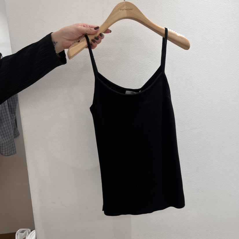 VERVEINE韓國直郵㊣女裝新品25春夏人氣熱賣時尚吊帶背心絲綢VERVEINE吊帶/背心圖色2