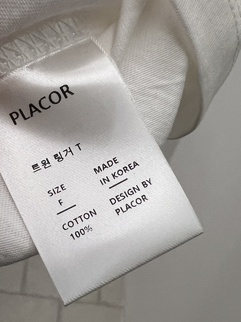 REGULARLY/PLACOR韓國㊣直郵東大門代購女裝新款25春夏T恤REGULARLY/PLACORT恤