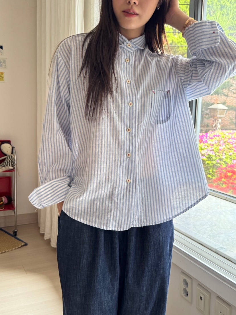 AT NOTE韓國直郵㊣女裝新品時尚熱賣推薦人氣襯衫蕾絲衫圓領AT NOTE襯衫/蕾絲衫