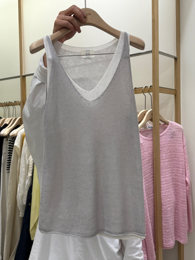 EUM韓國㊣直郵東大門代購女裝新品時尚熱賣25春夏推薦吊帶背心EUM吊帶/背心圖色2