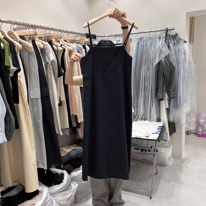 FRE韓國㊣直郵東大門代購女裝新品熱賣時尚人氣休閑25春夏連衣裙FRE連衣裙