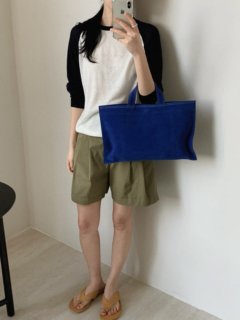 REGULARLY/PLACOR韓國㊣直郵東大門代購女裝新品推薦手提包絨面革牛皮REGULARLY/PLACOR手提包