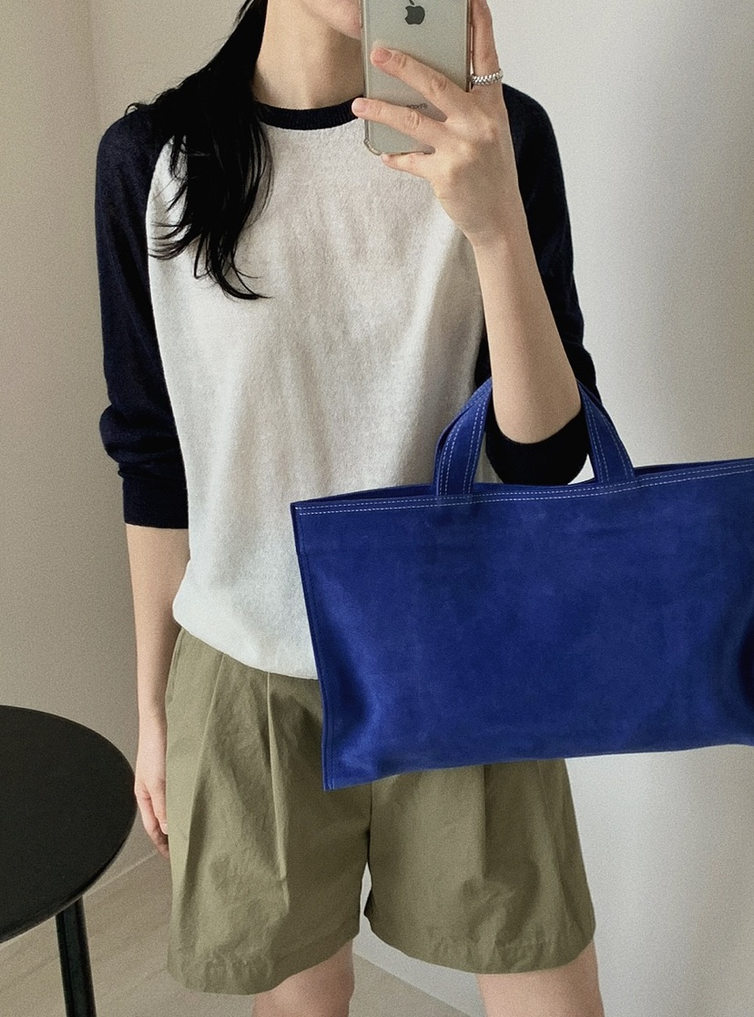 REGULARLY/PLACOR韓國㊣直郵東大門代購女裝新品推薦手提包絨面革牛皮REGULARLY/PLACOR手提包