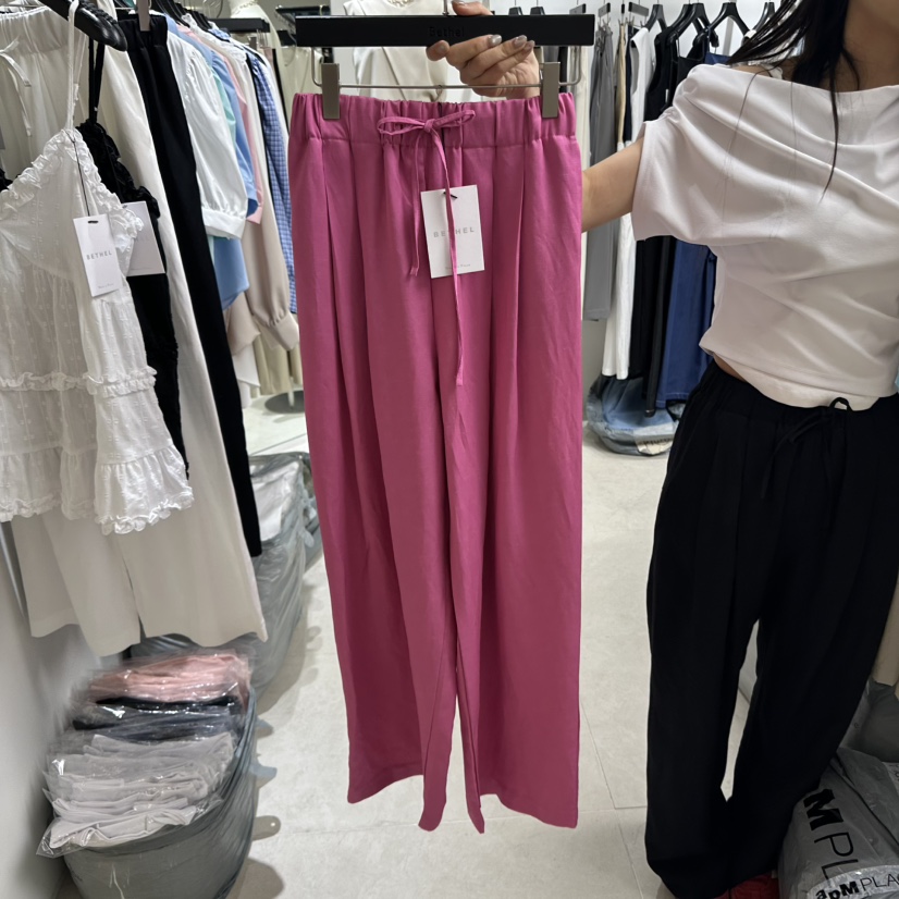 BETHEL韓國㊣直郵東大門代購女裝新款推薦時尚人氣休閑休閑褲BETHEL休閑褲圖色2