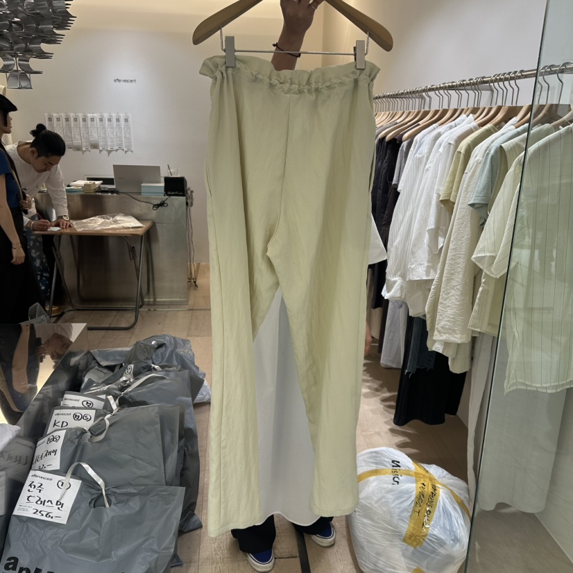 EFFERVESCENT韓國直郵㊣東大門實拍女裝新款推薦休閑休閑褲evc/effervescent休閑褲