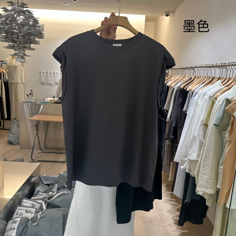 EFFERVESCENT韓國㊣直郵東大門代購女裝新品人氣推薦休閑T恤evc/effervescentT恤圖色4