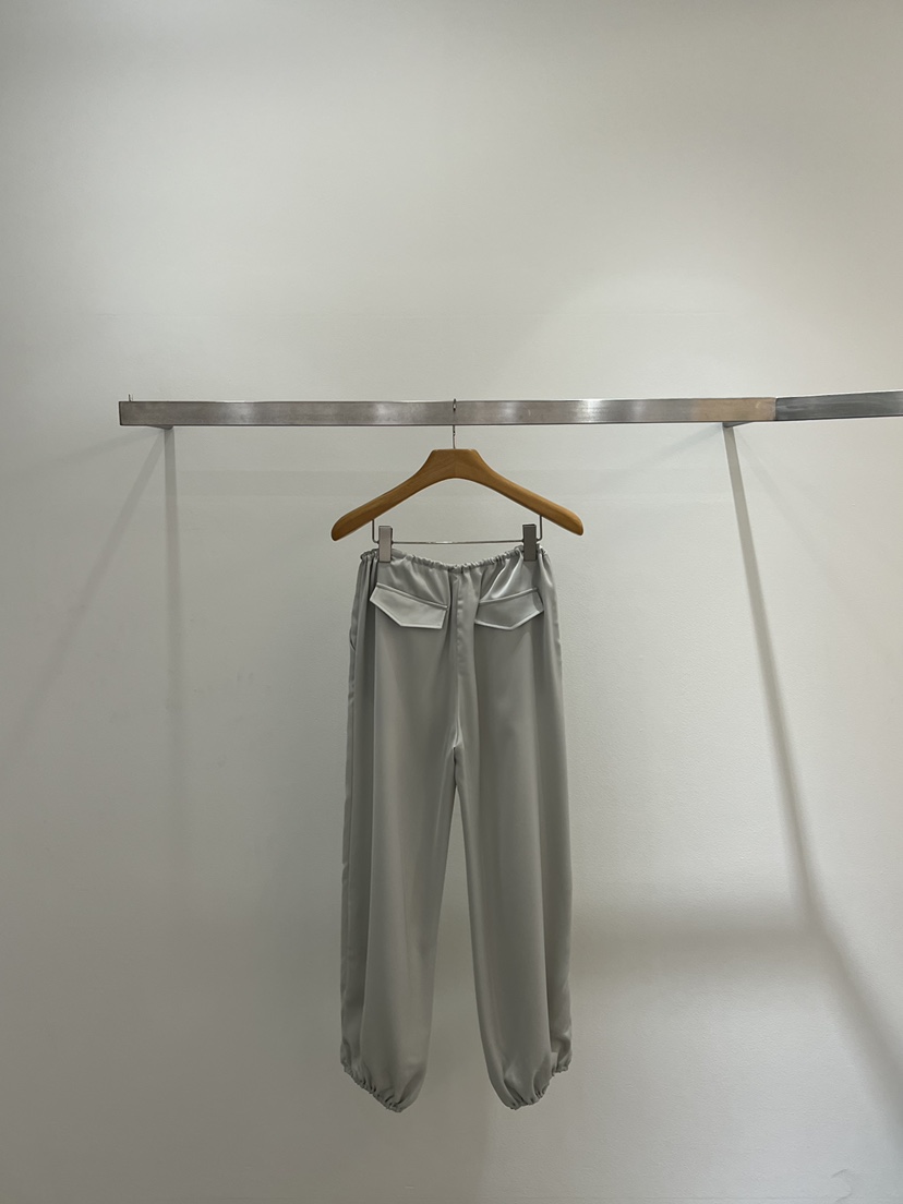 ONESTASTE韓國直郵㊣東大門實拍女裝新款25春夏時尚休閑褲緞面TASTE/ONESTASTE休閑褲