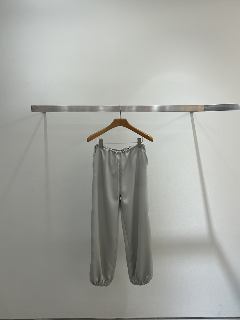 ONESTASTE韓國直郵㊣東大門實拍女裝新款25春夏時尚休閑褲緞面TASTE/ONESTASTE休閑褲圖色1