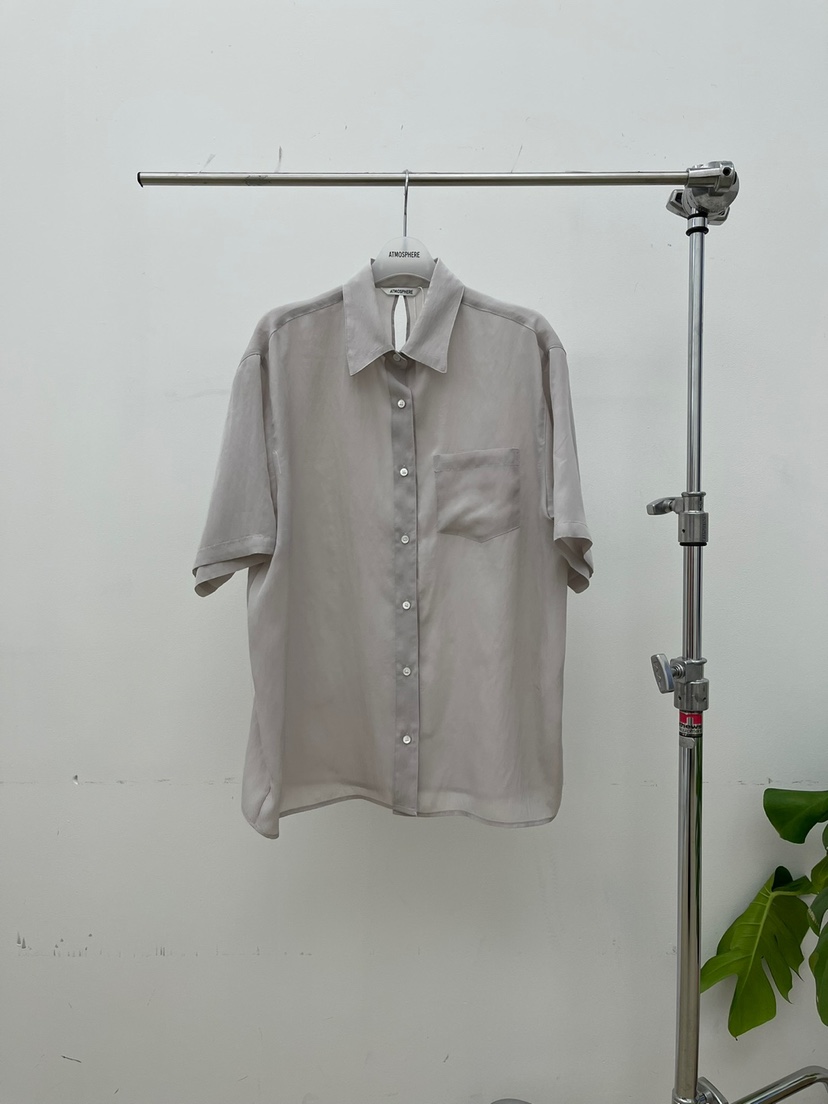 ATMOSPHERE韓國㊣直郵東大門代購女裝新款熱賣25春夏襯衫蕾絲衫ATMOSPHERE/BLING襯衫/蕾絲衫圖色2
