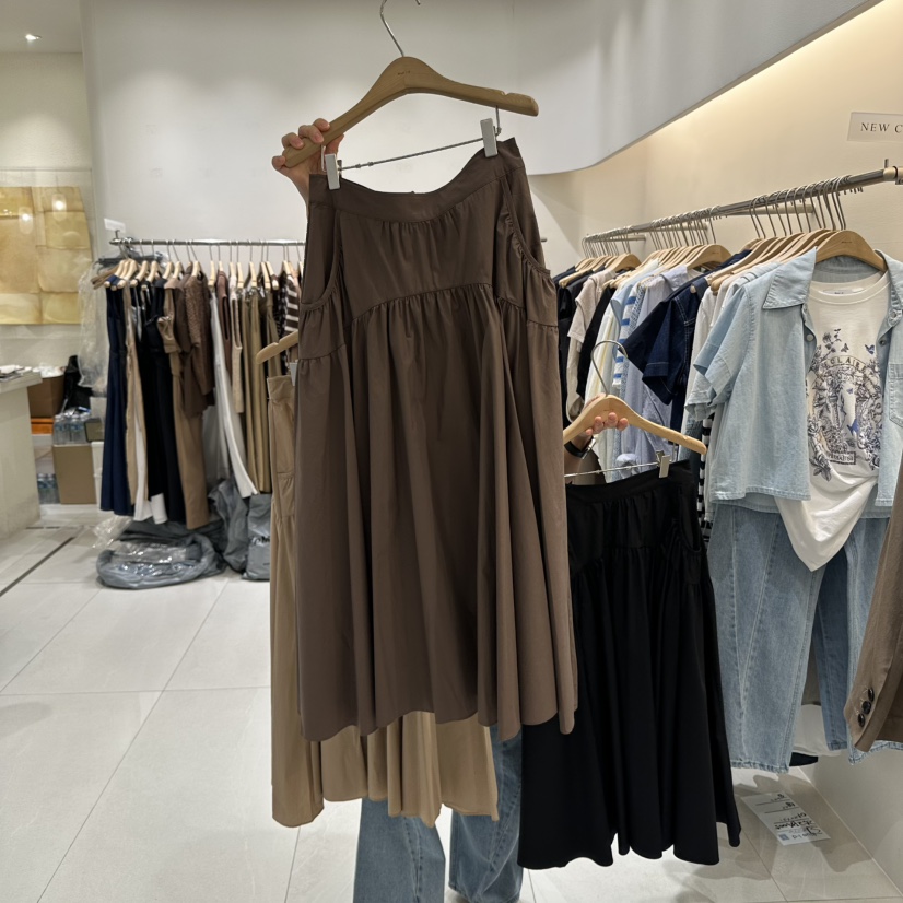 BLUEI-D韓國㊣直郵東大門代購女裝新品推薦時尚人氣熱賣長裙Blue i-d長裙圖色3