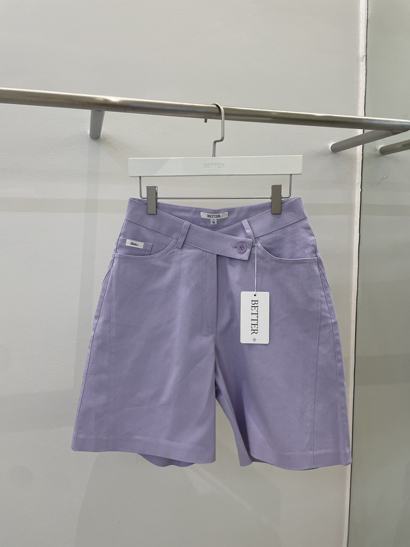 BETTER韓國直郵㊣女裝新品休閑熱賣人氣時尚推薦25春夏短褲BETTER短褲圖色2