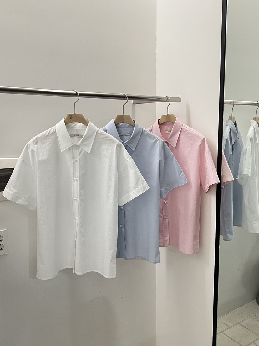 REGULARLY/PLACOR韓國直郵㊣東大門實拍女裝新品人氣襯衫蕾絲衫棉質REGULARLY/PLACOR襯衫/蕾絲衫