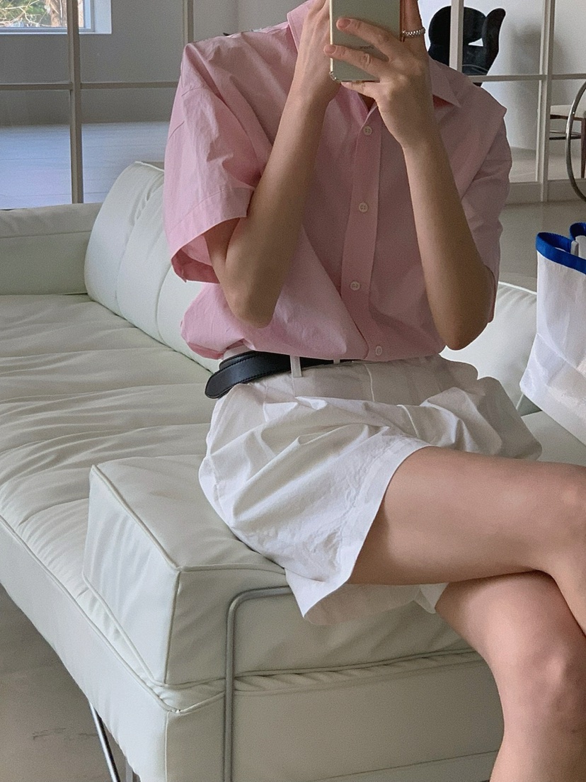 REGULARLY/PLACOR韓國直郵㊣東大門實拍女裝新品人氣襯衫蕾絲衫棉質REGULARLY/PLACOR襯衫/蕾絲衫