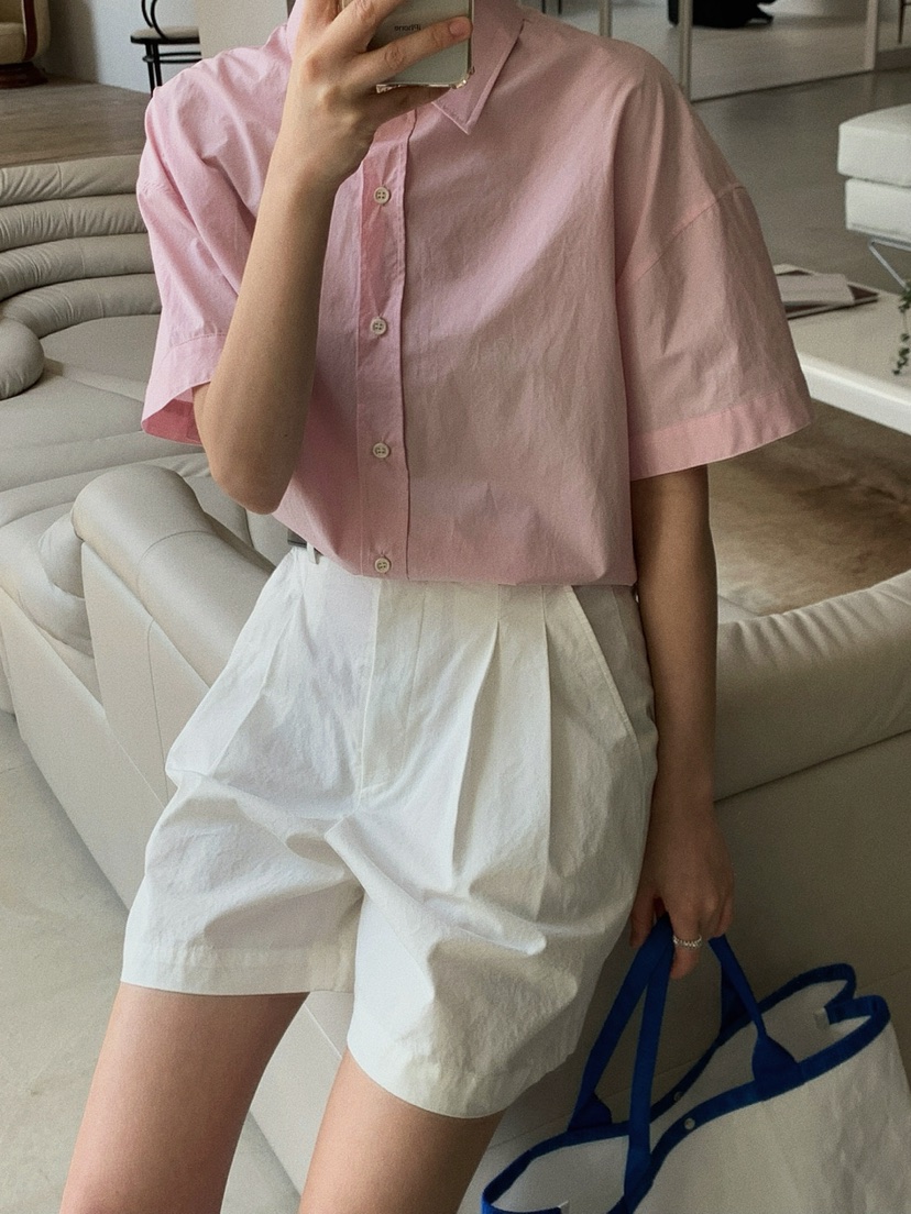 REGULARLY/PLACOR韓國直郵㊣東大門實拍女裝新品人氣襯衫蕾絲衫棉質REGULARLY/PLACOR襯衫/蕾絲衫