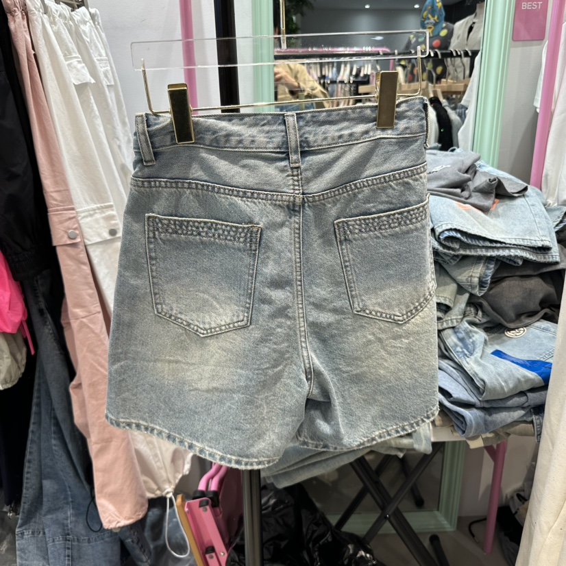 ANNA韓國直郵㊣東大門實拍女裝新款時尚推薦休閑25春夏短褲ANNA短褲