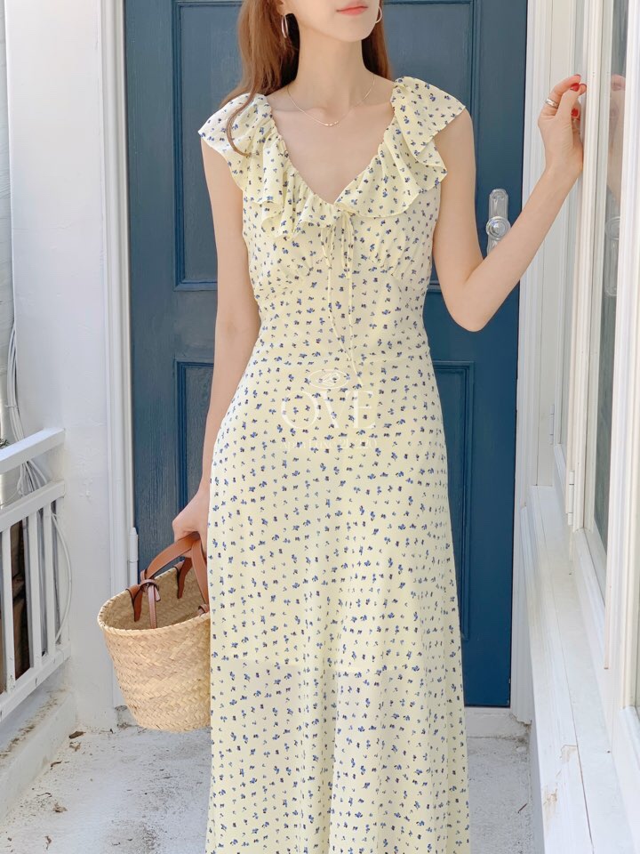 OVE直郵韓國代購㊣女裝新款25春夏人氣時尚推薦熱賣休閑連衣裙OVE連衣裙