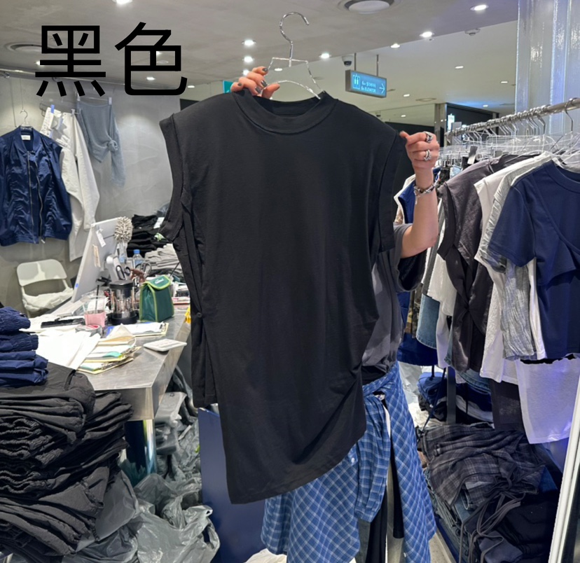 HERTZ-P韓國直郵㊣女裝新款人氣時尚25春夏熱賣休閑吊帶背心HERTZ-P吊帶/背心圖色2