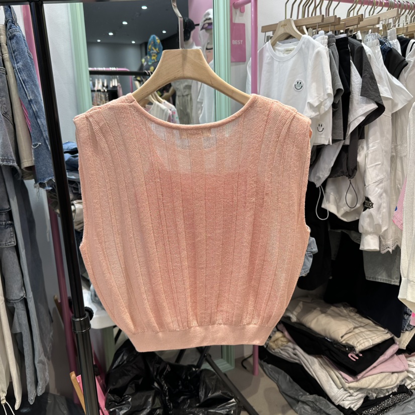 ANNA韓國直郵㊣東大門實拍女裝新款推薦熱賣休閑時尚吊帶背心ANNA-P吊帶/背心