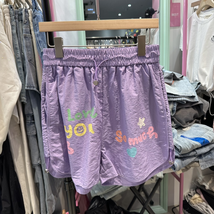 ANNA直郵韓國代購㊣女裝新款推薦人氣休閑25春夏熱賣時尚短褲ANNA-P短褲圖色3