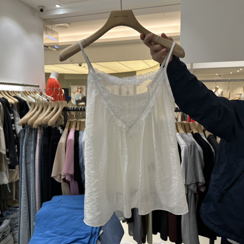 URBANSTORY/REMAKING直郵韓國代購㊣女裝新品25春夏吊帶背心Remaking/URBANSTORY吊帶/背心圖色1