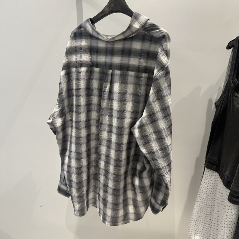JANE BIRKIN韓國直郵㊣女裝新品人氣熱賣推薦襯衫蕾絲衫格紋JANE BIRKIN設計師品牌襯衫/蕾絲衫