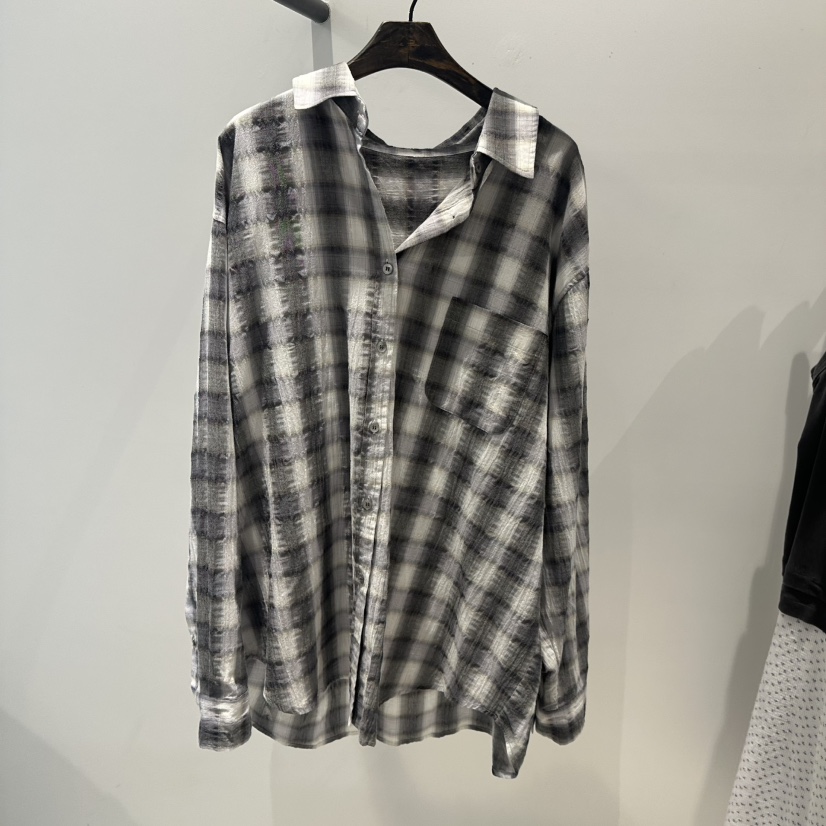 JANE BIRKIN韓國直郵㊣女裝新品人氣熱賣推薦襯衫蕾絲衫格紋JANE BIRKIN設計師品牌襯衫/蕾絲衫