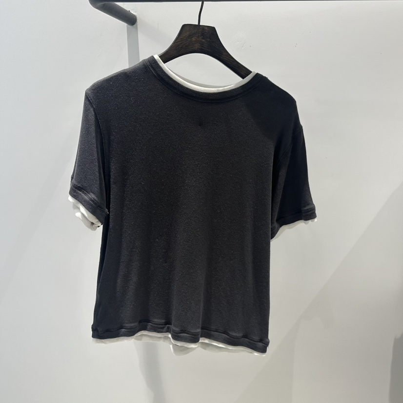 JANE BIRKIN韓國直郵㊣東大門實拍女裝新款推薦休閑熱賣T恤JANE BIRKIN設計師品牌T恤圖色3